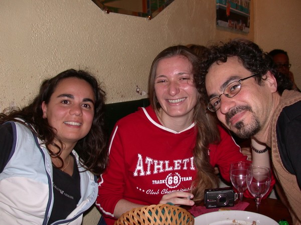 Claudia, Giulia e Antonio